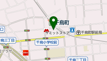 寿屋ふとん店の地図画像