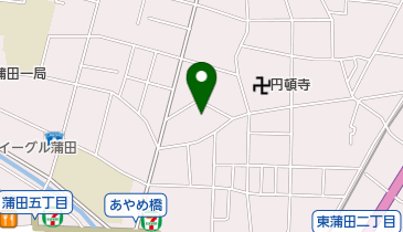 稗田神社の地図画像