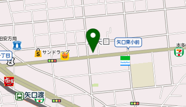 アンダーウォーターサービスJDAの地図画像