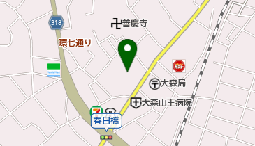 秀花園の地図画像