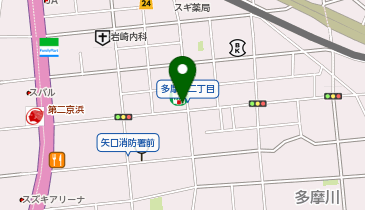 フルール・ド・パステルの地図画像
