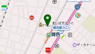 豊花園の地図画像