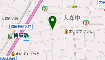 有限会社丸市商店の地図画像