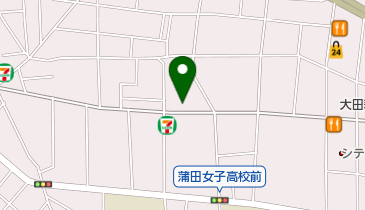 南蒲田整骨院の地図画像