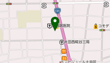 有限会社吉澤地所の地図画像