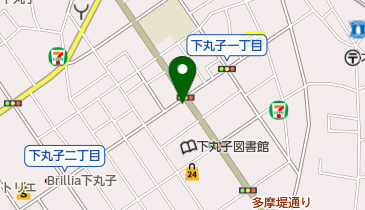宅配クック1・2・3大田多摩川店の地図画像