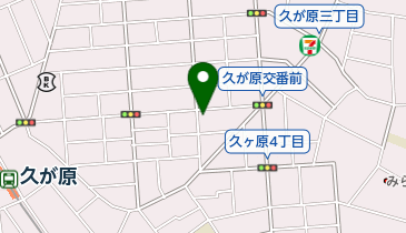 ピザーラ久が原店の地図画像
