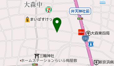 株式会社三共プラマックスの地図画像