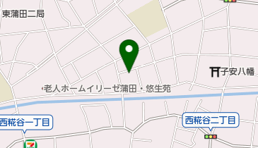 有限会社サンセブランの地図画像
