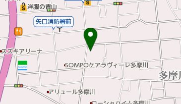 青木動物病院の地図画像