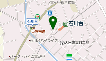 ウイズ動物病院の地図画像