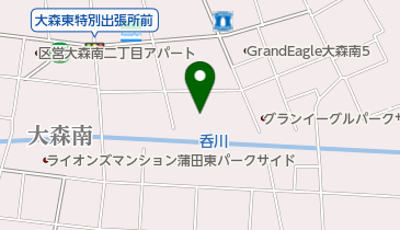 株式会社日本鉄塔大森工場の地図画像