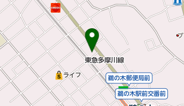 柳屋商店の地図画像