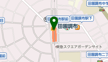 フラマンドール田園調布店の地図画像