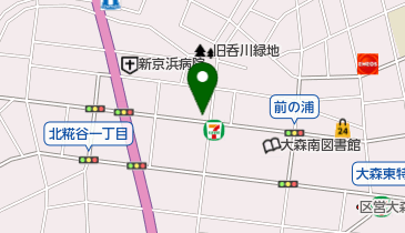 ナポリ美容院の地図画像