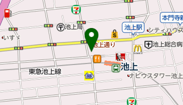 ビューティー美美の地図画像