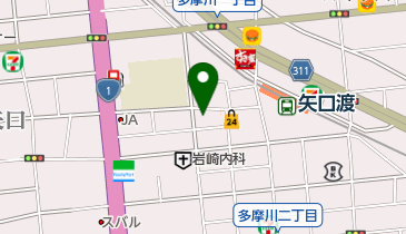 美容室オルセーの地図画像