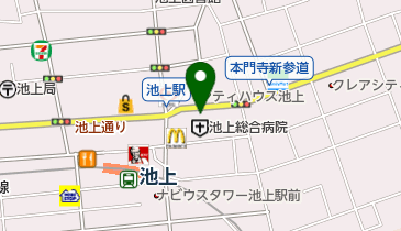 美容室ティアーラの地図画像