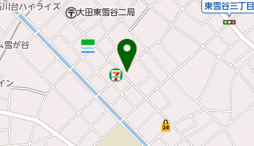 ヘアーラインの地図画像