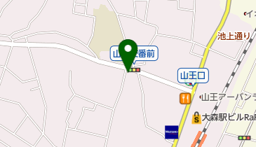 大森ハウジング株式会社の地図画像