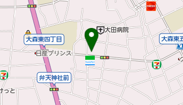 東陽文具雑貨スーパーの地図画像