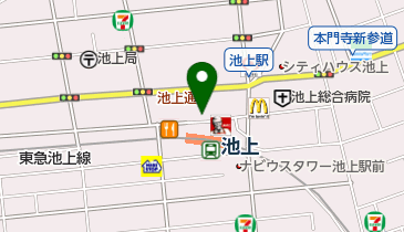 有限会社まつや文具店の地図画像