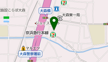 ペットサロン・ハナの地図画像