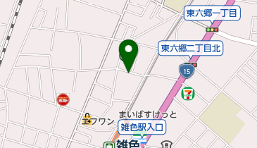 ペットポイントの地図画像