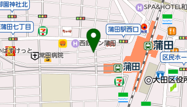 キラット蒲田店の地図画像