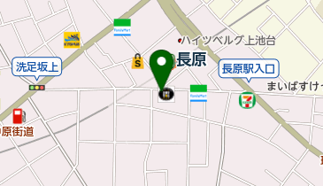 銀座メガネ長原店の地図画像