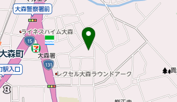 にしかわ薬局の地図画像