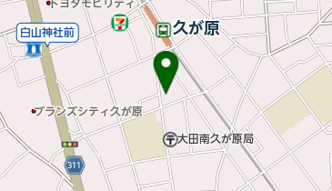 きくや洋品店の地図画像