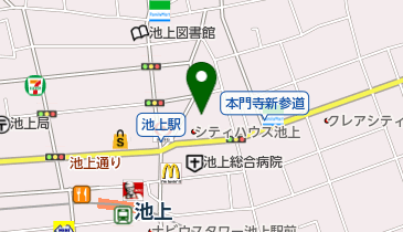 シマヤ洋品店の地図画像