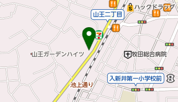 布川テーラーの地図画像