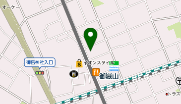 調布弁天湯の地図画像