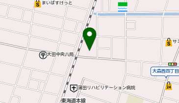 カゴシマ理容店の地図画像