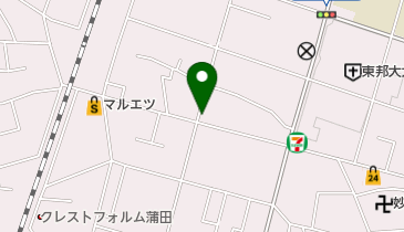 CUT21梅屋敷店の地図画像