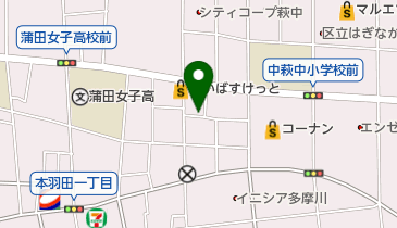 カットハウスタカの地図画像