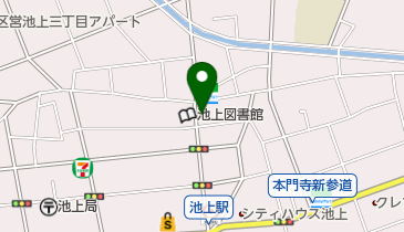 カワナ理容室の地図画像
