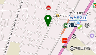小池理容室の地図画像