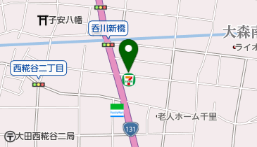 ヘアサロンマツシタの地図画像