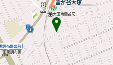 ヤスダ理容の地図画像
