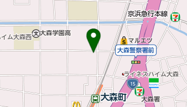 ヨシダ理容の地図画像