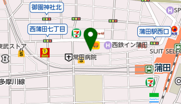 理髪一番蒲田店の地図画像