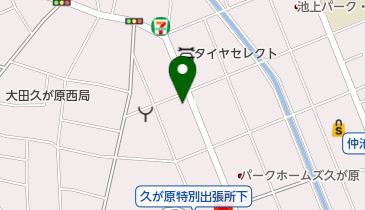 ロダン 久が原店の地図画像
