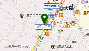 大森駅 山王口 周辺の和食系 Navitime