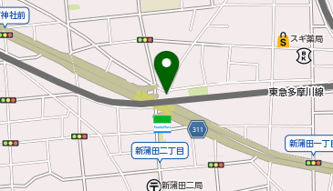 畑元太鼓店の地図画像