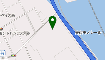 東京都 下水道局 森ヶ崎水再生センターの地図画像