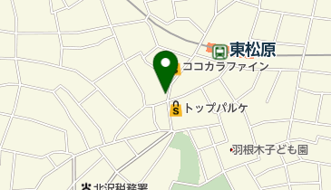 有限会社よこまつの地図画像