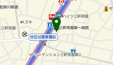 オール東京ガス エネスタ三軒茶屋の地図画像